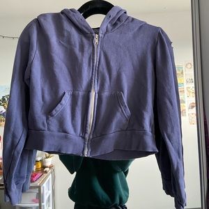 Brandy Melville/John Galt cropped zip up
